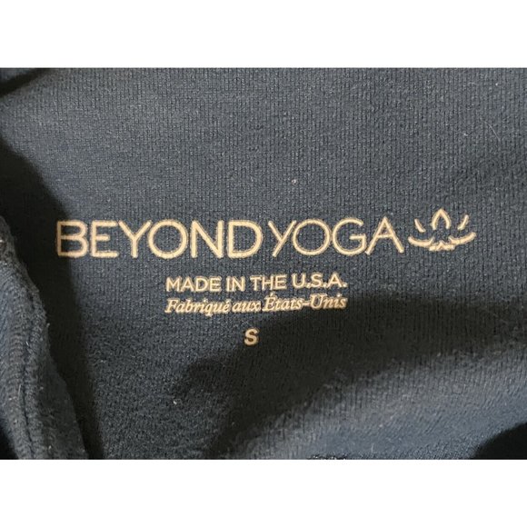 Beyond Yoga Women's Small Teal Tie Dye Mesh Side Panel Leggings 22" x 26" USA - Picture 8 of 9